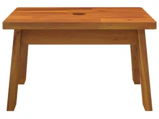 Trinstol 38x26x22 cm massivt akacietræ