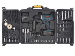 94 dele skruemaskine sæt. 18V/2000 mAh.