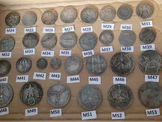Tyskland WW2  medaljer/mønter