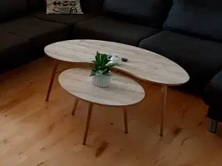 2 stk matchende sofaborde 
