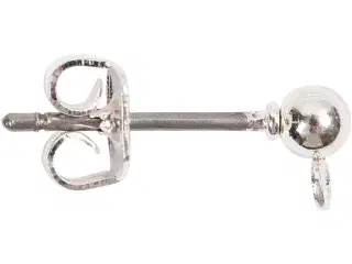 Ørestikker, L: 13 mm, forsølvet, 100stk./ 1 pk.