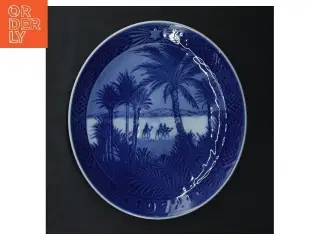 Royal Copenhagen juletallerken 1972 fra Royal Copenhagen (str. Ø 18 cm)