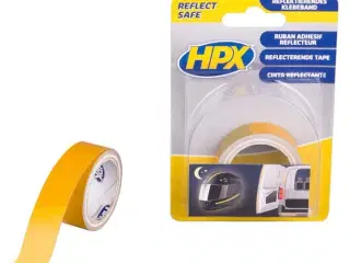 HPX reflect tape gul 19mm x 1,5m