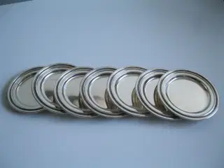 Cohr glasbakker sølvplet