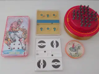 5 stk mini vintage kugle/solitaire spil. 