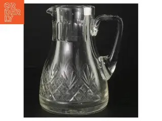 Gammel Glaskande med mønster (str. 17 cm)