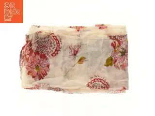 Blomstret tørklæde masai (str. 52x162 cm)