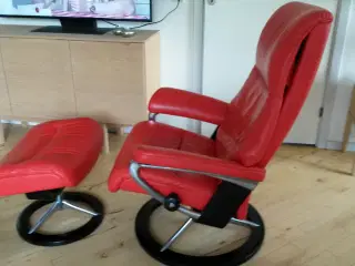 stressless view med skammel i str medium