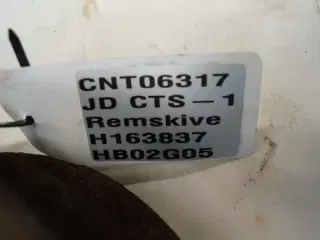 John Deere CTS Remskive H163837