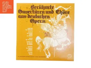 Berühmte Ouvertüren und Chre aus deutschen Opern LP fra Concert Hall