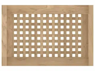 Badeværelsesbord 45x30x45 cm massivt teaktræ