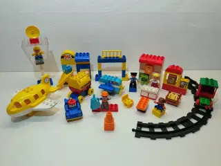 Duplo Lufthavn, Fly, 2 Vogne, Togvogn, Mennesker 