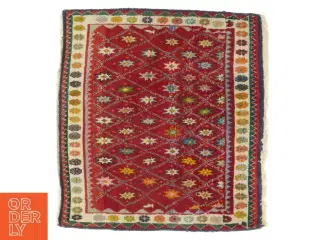 ægte tæppe med mønster  (str. LB:66x63cm)