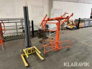 Materialehejs og gipspladehejs