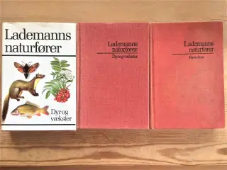 Lademanns naturfører m.m. - 9 bøger