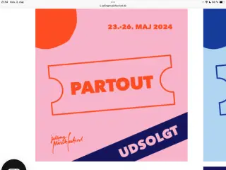 Partoutbillet Jelling Musikfestival