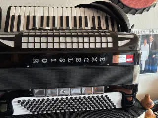 Italiensk Profecional Excelsior Piano Harmonika"
