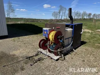 Højtryksanlæg Aquila Triventek SD 352 PAT til Fliserens