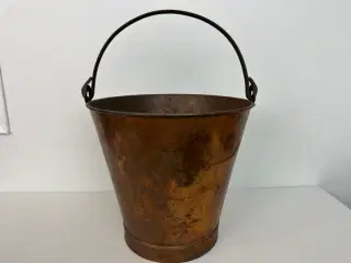 Vintage spand i kobber