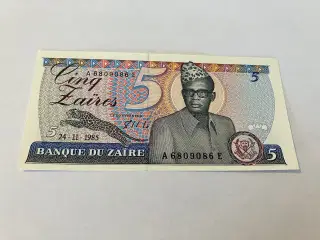 5 Zaires Zaire 1985
