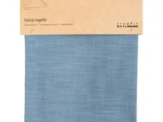 Dueblå stofservietter 42x42 cm - 2 stk. i pakke