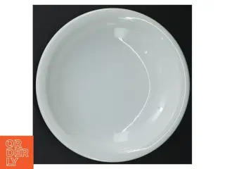 6 pastatallerkener/dybe tallerkener, hvidt porcelæn (str. 20 cm)