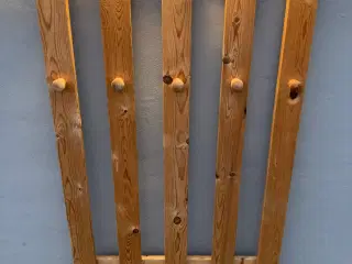 Vintage væg knage panel fra 1970 erne 13 knager