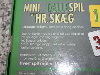 Hr. Skæg - mini tællespil