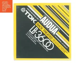 TDK Audua LB-3600 Master Recording Tape på NAB metalspole (str. 28 x 28 x 2 cm)
