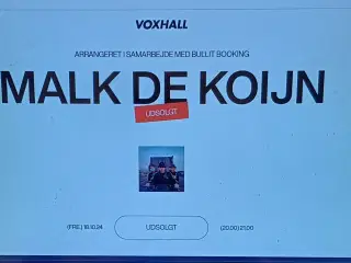 Malk De koijn billetter 