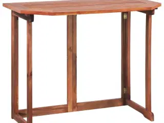 Bistrobord i massivt akacietræ 90 x 50 x 75 cm