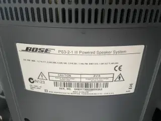 Bose ps321 III Sound system