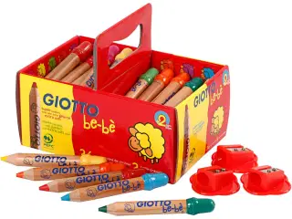 Jumbo Farveblyanter 36 stk. - Assorterede Farver