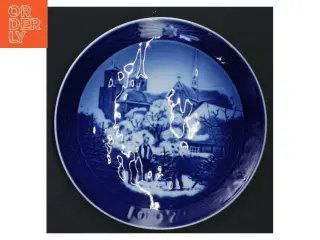 Royal Copenhagen juleplatte 1997 (str. Ø 18,5 cm)