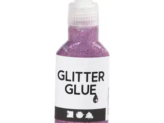 Lilla Glitterlim 25ml med præcis påføring