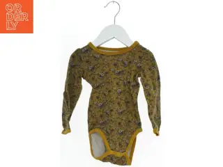 Blomsterprint bodystocking til baby fra Hust & Claire (str. 80)