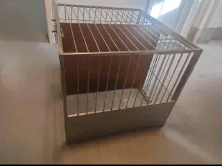 Solidt dobbelt hundebur 