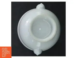 To hvid porcelænsskåle (str. Ø. 11,5 cm. 2 styk)
