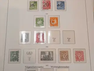 Briefmarken Frimærke album DK