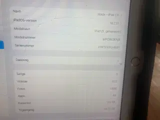 iPad 5 generation (9,7”) 2017