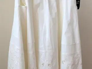 Sonia Rykiel, superflot hvid nederdel, str XL