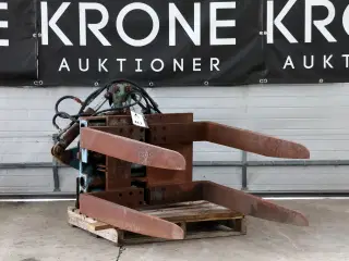 Kassevender/pallegafler med rotator