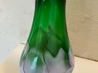 Stor flot glas vase