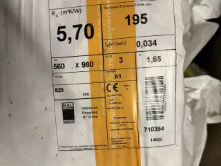 2 pakker isolering 195 mm 