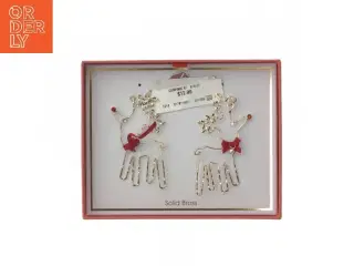 Julepynt af messing fra Solid Brass (str. 7 cm)