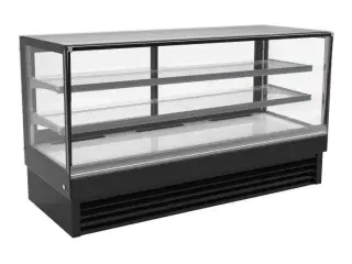 Combisteel kølemontre – 436 liter – sort 