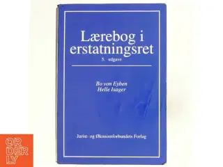 Lærebog i erstatningsret (Bog)