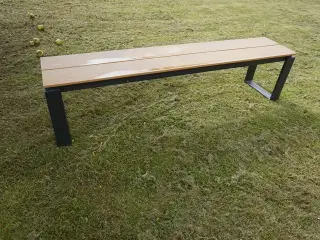 Havebænk Nonwood/alu