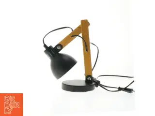 Bordlampe med trærarm (str. 27 cm)