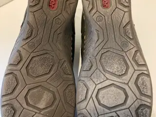 RIEKER , Mørkegrøn, Nubuck læder,